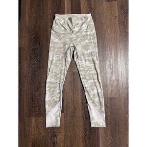 Victorias Secret PINK Active Camo High Rise Mesh Crop Leggings Size Sm